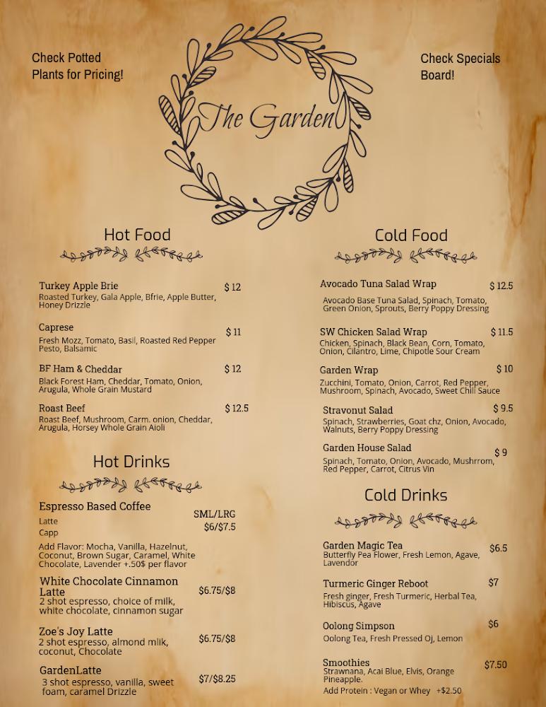 The Garden Avocado Toast